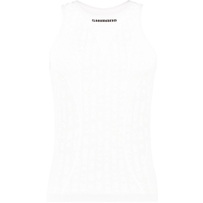 Produktbild von Shimano Vertex Ärmelloser Base Layer Herren - white