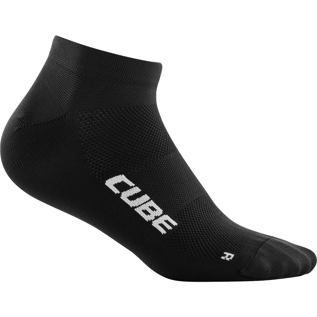 Image of CUBE Blackline Low Cut Socks - black