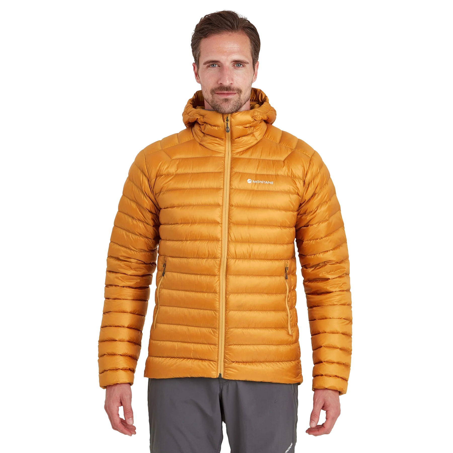 Picture of Montane Anti-Freeze Hooded Down Jacket - flame orange