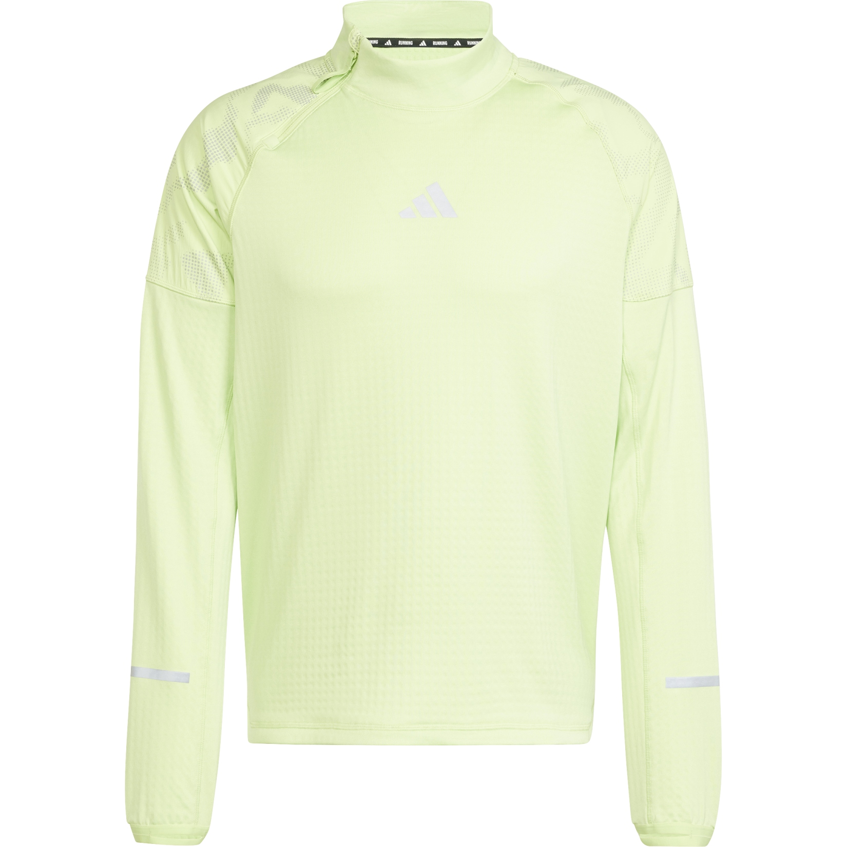 yu＊M adidas Ultimate Hi-Vis 1/2-Zip Shirt met lange mouwen Heren