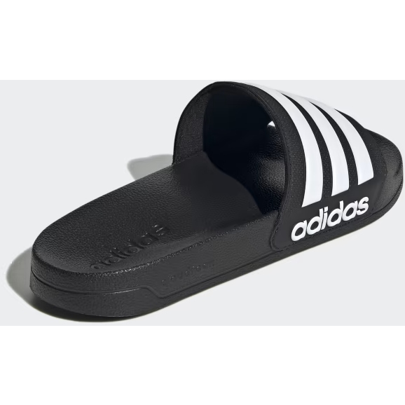 adidas Shower Adilette Badeschuhe UK 4 EU 36 2 3 core black footwear white core black stripes