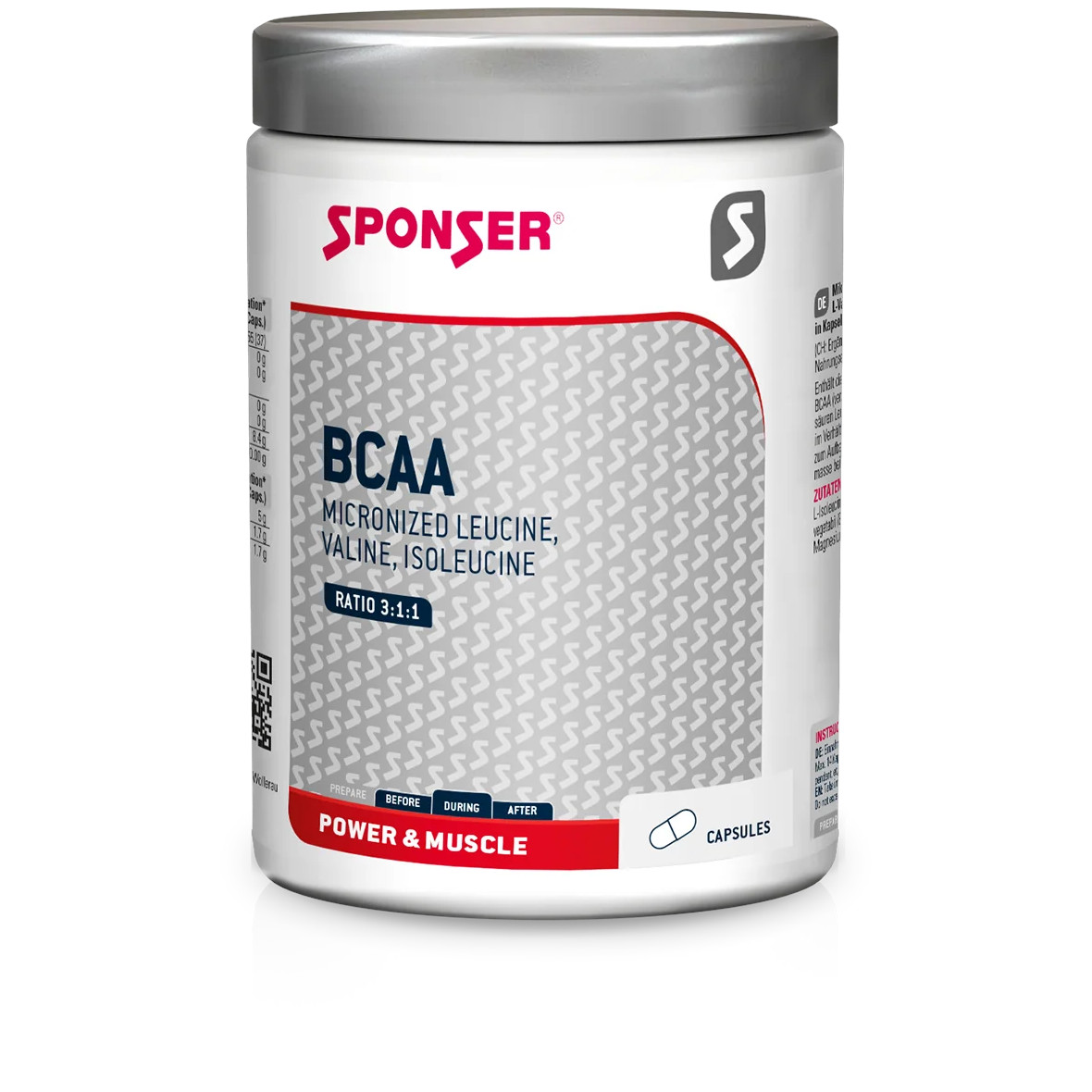 Produktbild von SPONSER BCAA Capsules - Nahrungsergänzung - 350 Stk.