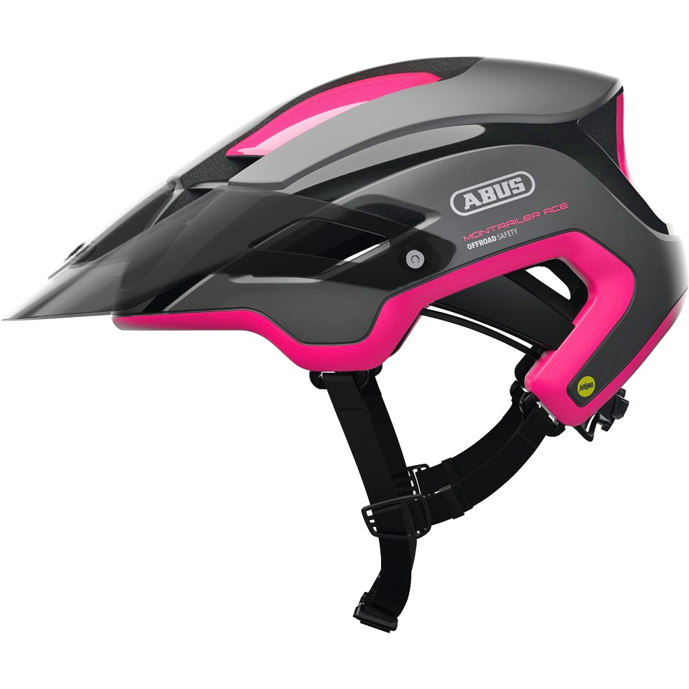 Productfoto van ABUS MonTrailer ACE Mips Helm - fuchsia pink
