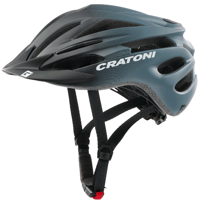 Picture of CRATONI Pacer Jr. Youth Helmet - black-grey matt
