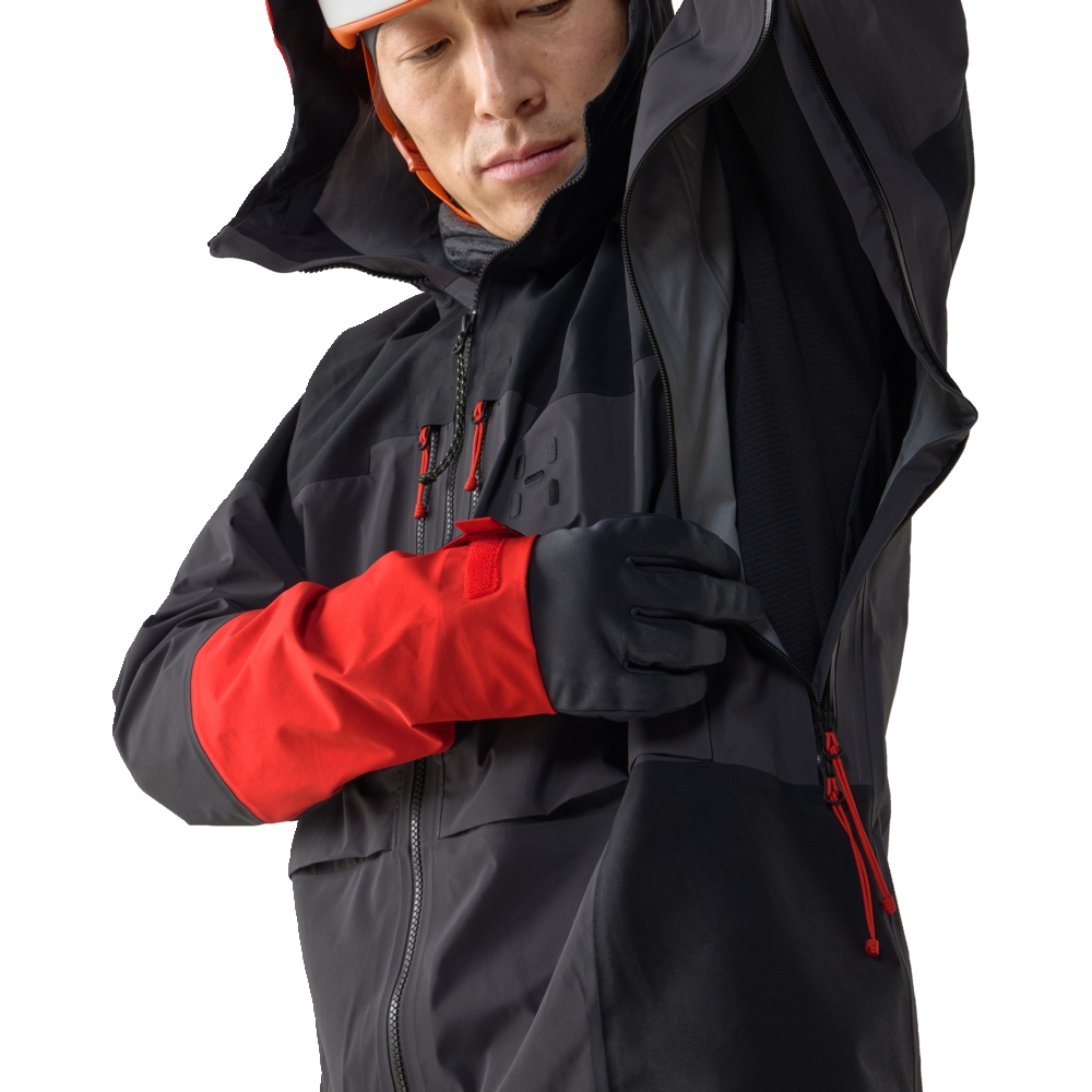 スノーボード HAGLOFS spitz jacket s black red Spitz GTX Pro II Jacket Men | True Black | Jackets | GORE-TEX