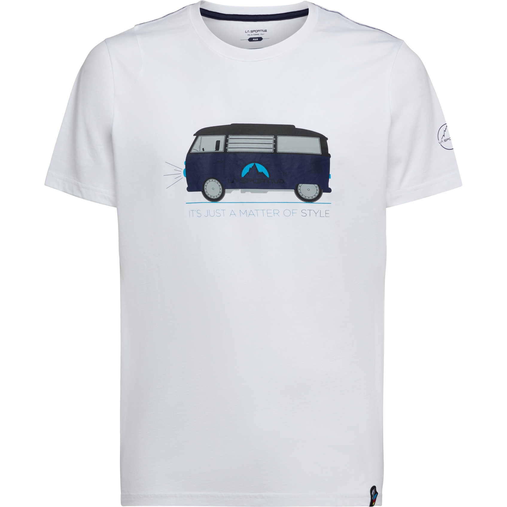 Produktbild von La Sportiva Van T-Shirt Herren - White/Deep Sea