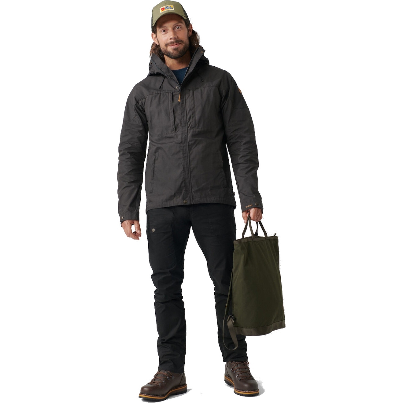 Fjällräven Skogsö Jacket Men - dark grey | BIKE24