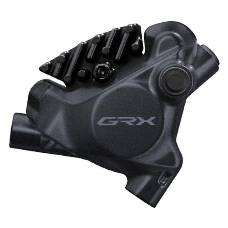 Productfoto van Shimano GRX BR-RX410 Schijfremklauw - Flat Mount | 2-Zuiger - achteraan (R)
