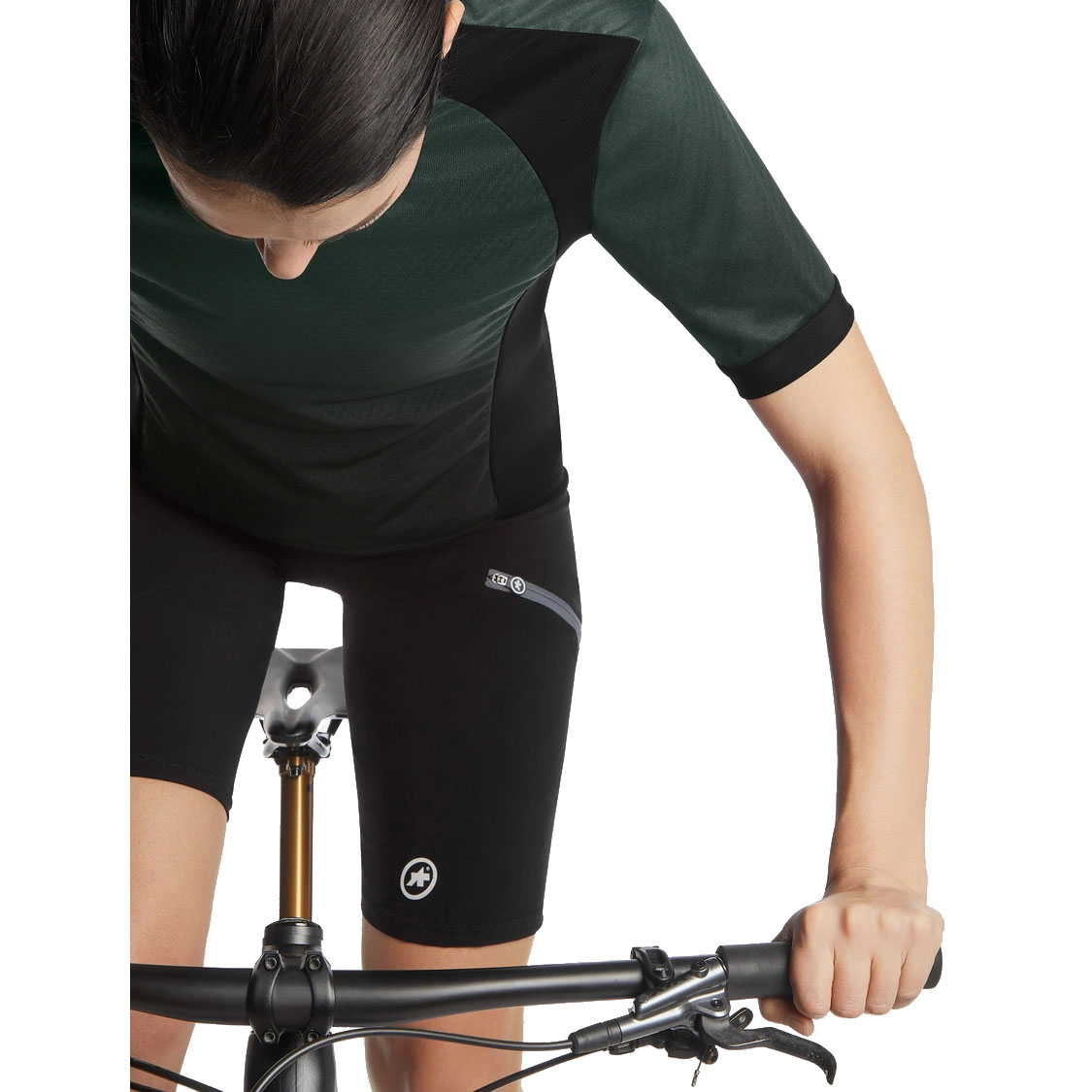 ASSOS トレイル ウィメンズ ジャージ T3 Assos TRAIL T3 Short Sleeve Jersey Women - schwarzwald green | BIKE24