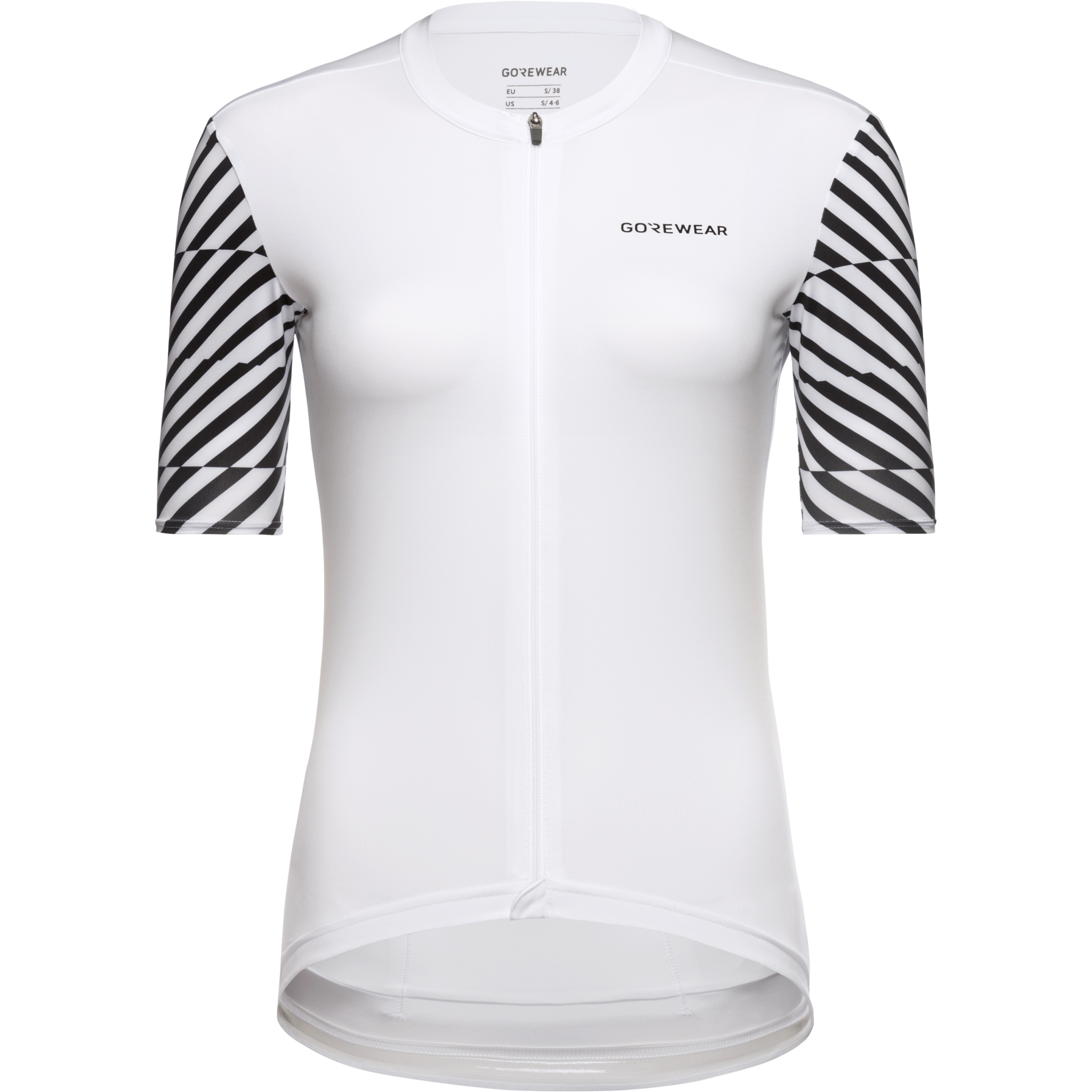 Produktbild von GOREWEAR Swiftride Optical Kurzarm-Trikot Damen - white/black 0199