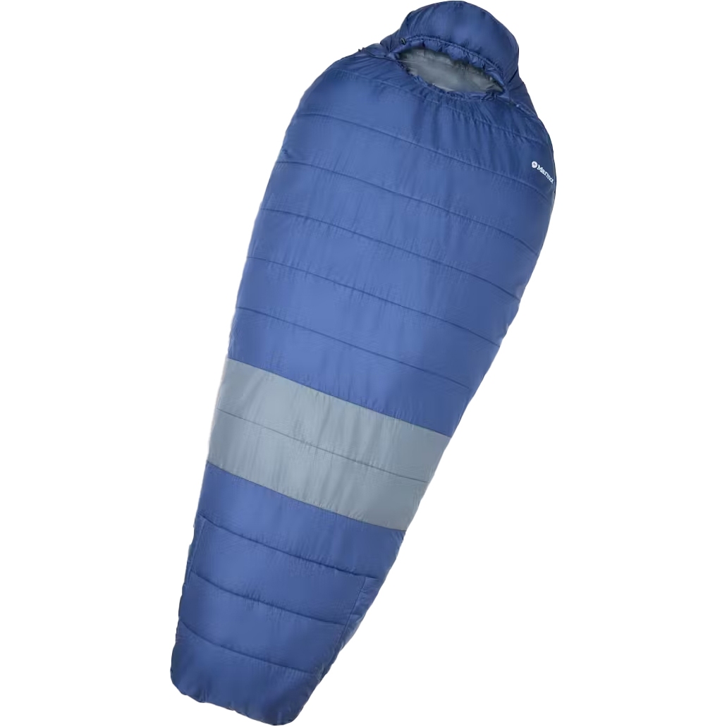 Produktbild von Marmot Trestles Elite Eco 20 X-Wide Kunstfaserschlafsack - Zip left - arctic navy/steel onyx