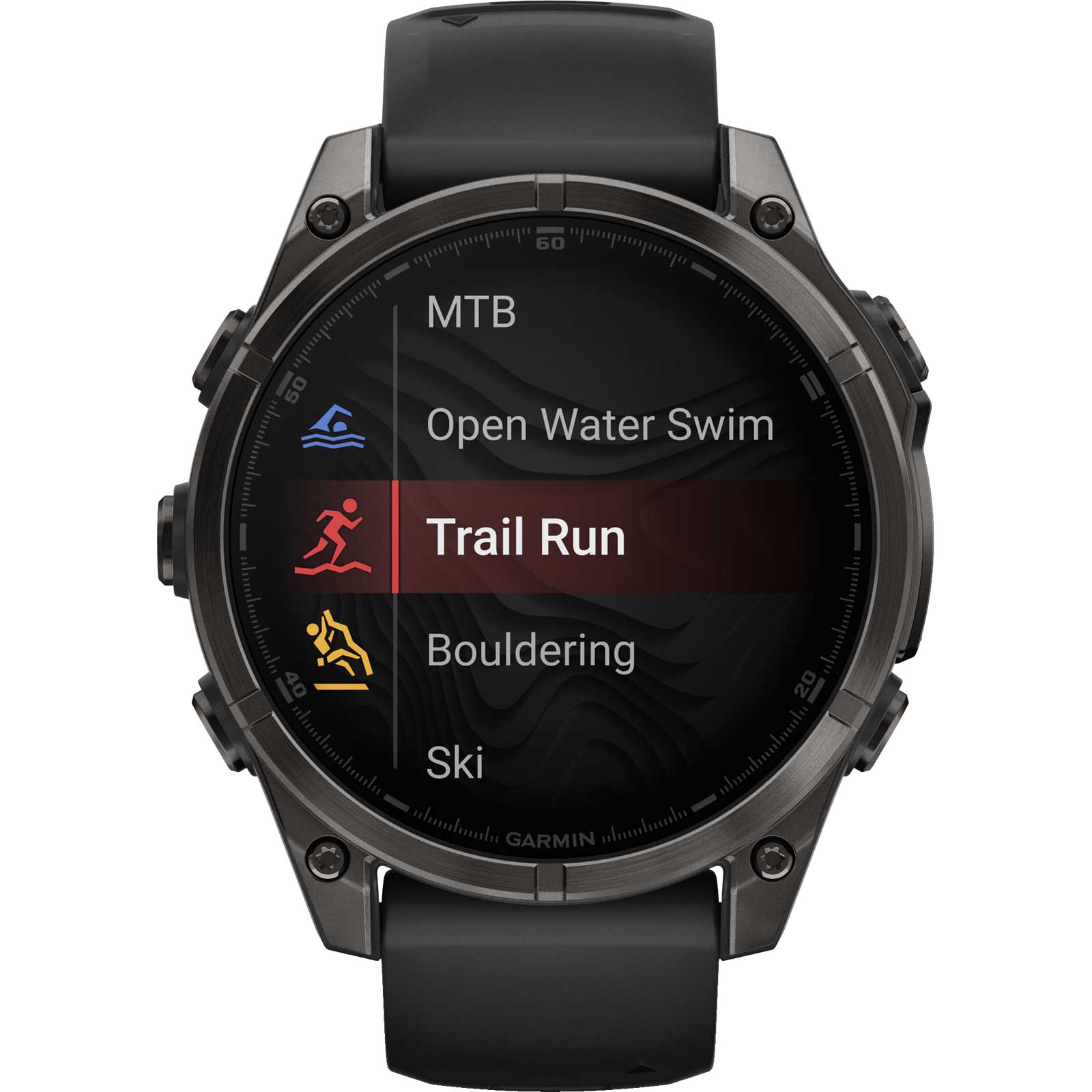 Garmin fenix 8 AMOLED Sapphire GPS Smartwatch - 47mm - Black