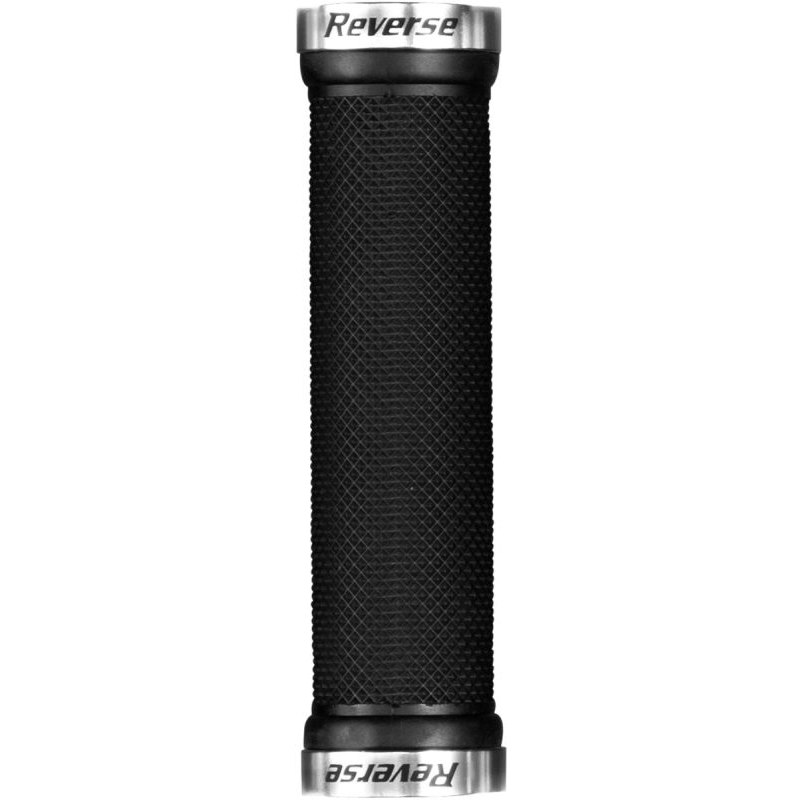 Picture of Reverse Components Classic Lock On Grips - 28mm - black / polished