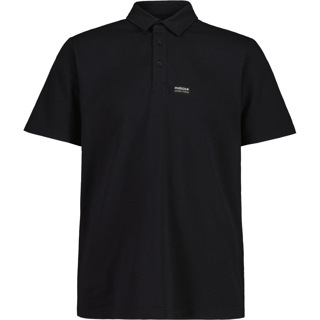 Produktbild von Maloja BirkkogelM. Classic Polo Shirt Herren - deep black 8833