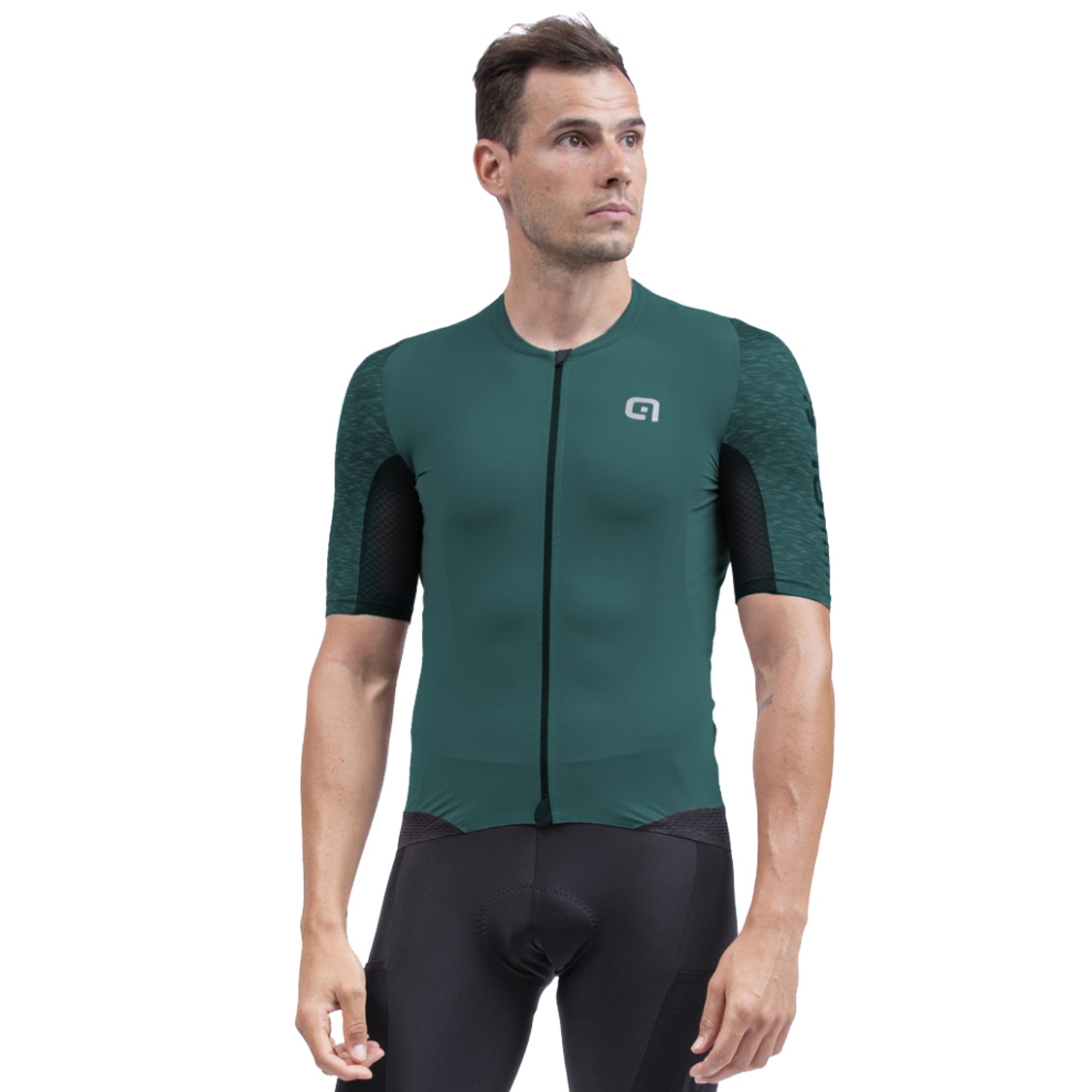 Picture of Alé OFF ROAD - GRAVEL Attack 2.0 Short Sleeve Jersey Men - green