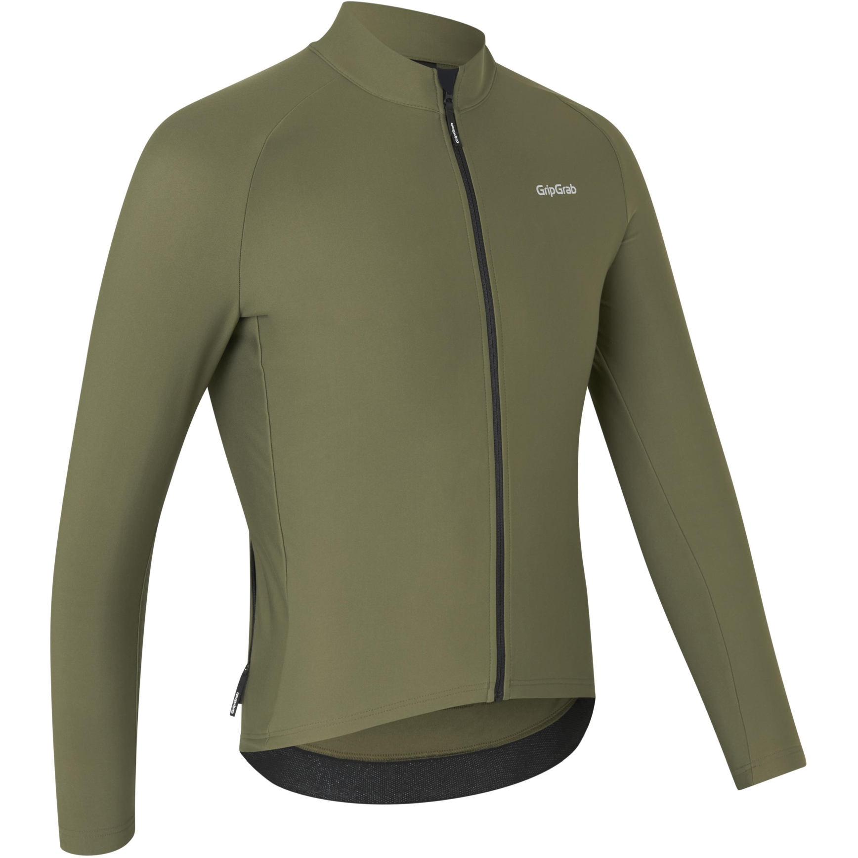 Picture of GripGrab ThermaPace Thermal Long Sleeve Jersey - olive green