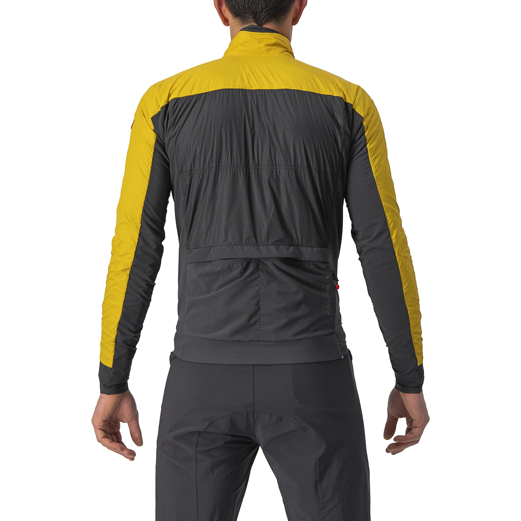 Castelli Unlimited Puffy Jacket Men - goldenrod/dark grey 755