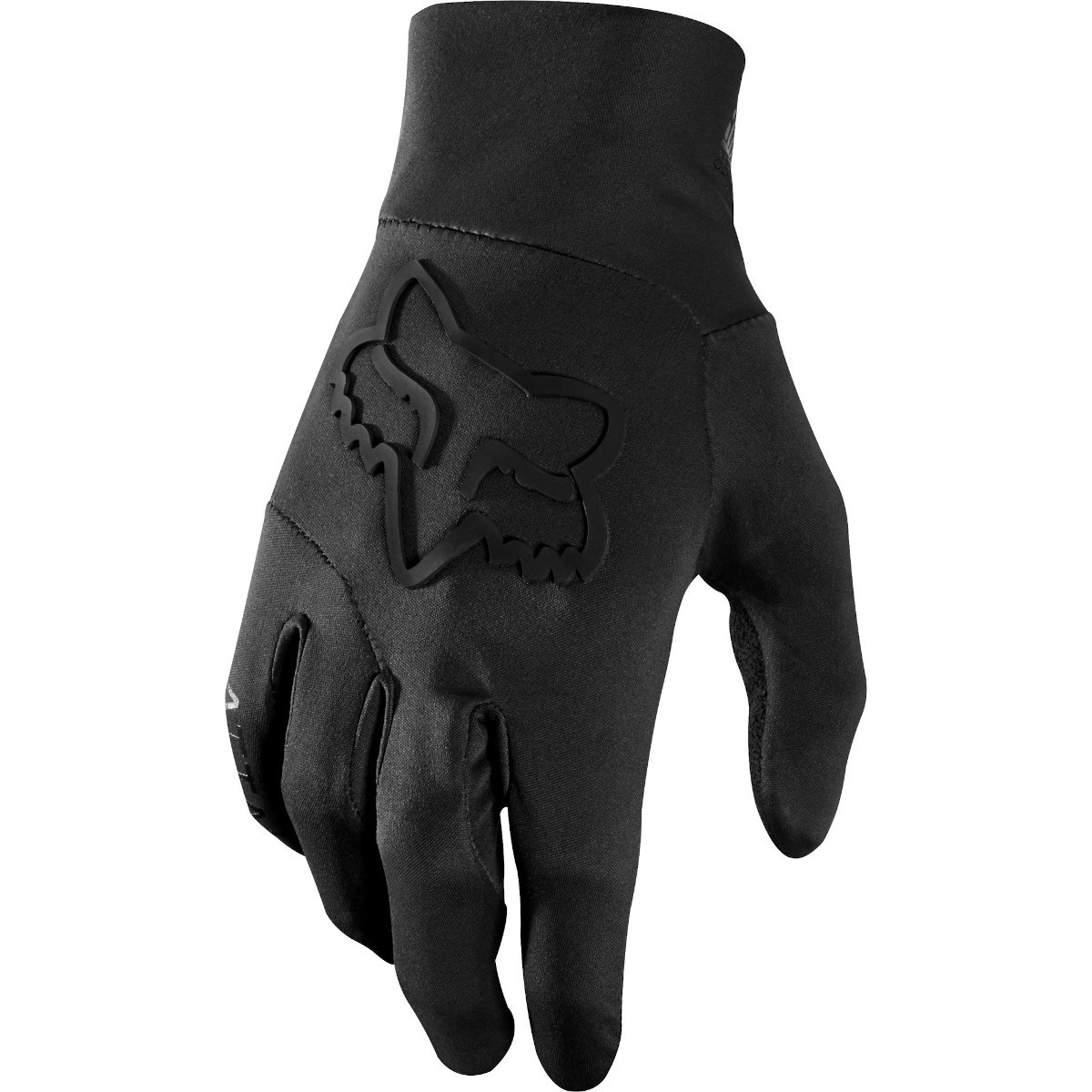 Image of FOX Ranger Water MTB Full Finger Gloves - black/black