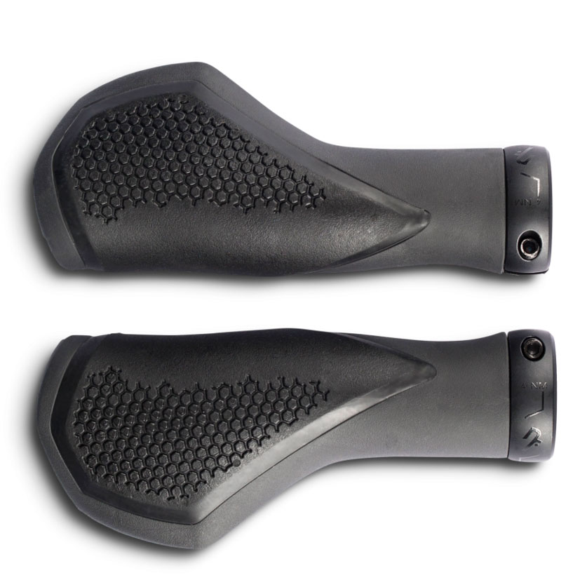 Picture of CUBE Natural Fit Grips COMFORT - black´n´grey