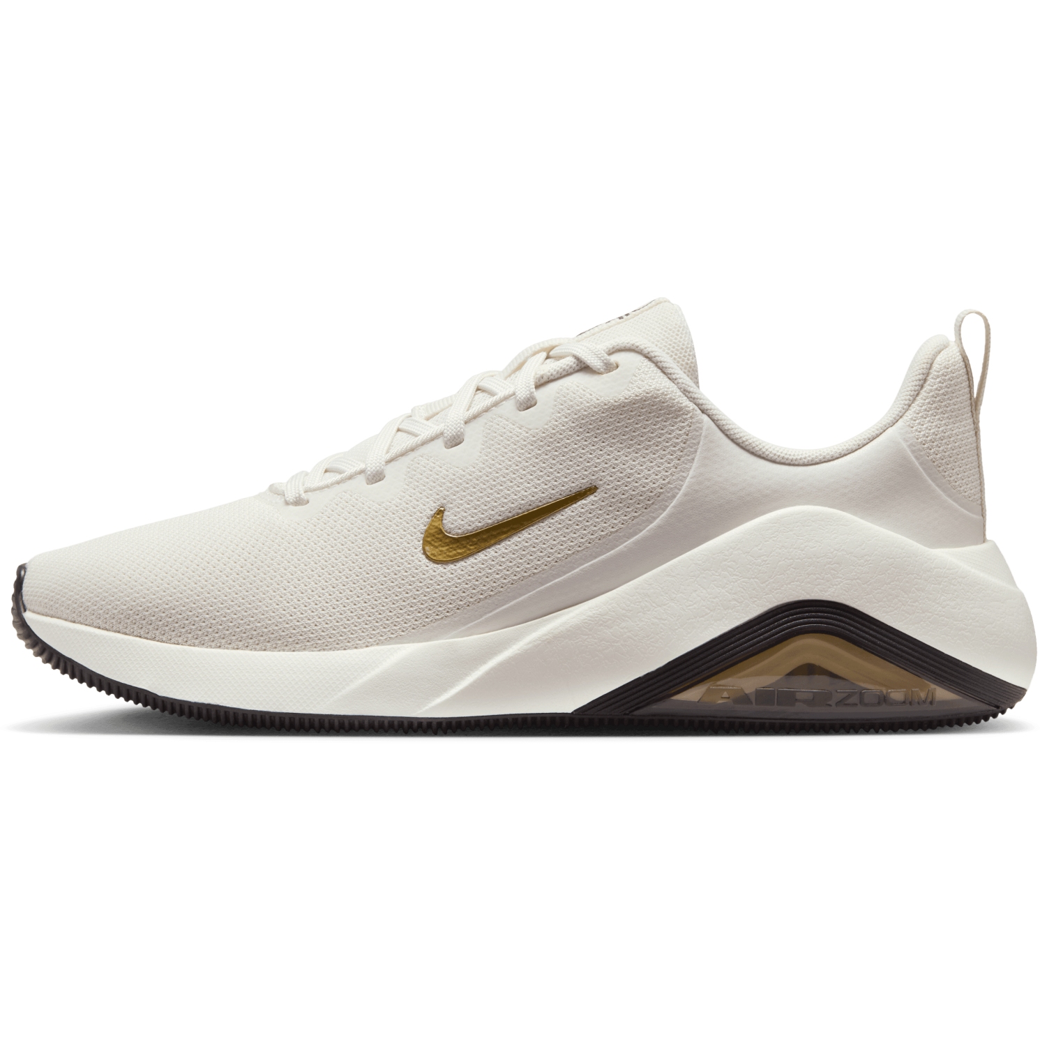 Женские кроссовки Nike Air Zoom Bella 7 - фантомные/черные/парусиновые/золотистый металлик FZ1689-004