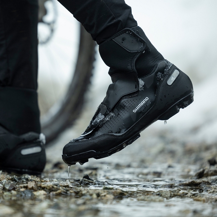 Shimano SH-MW502 MTB Winter Shoes Men - Black | BIKE24