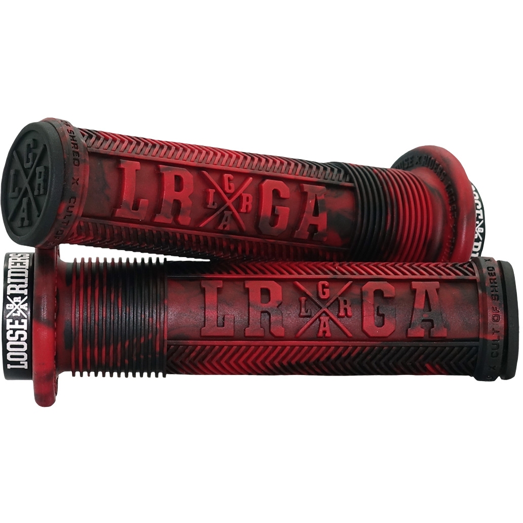 Picture of Loose Riders C/S Grips - Red &amp; Black