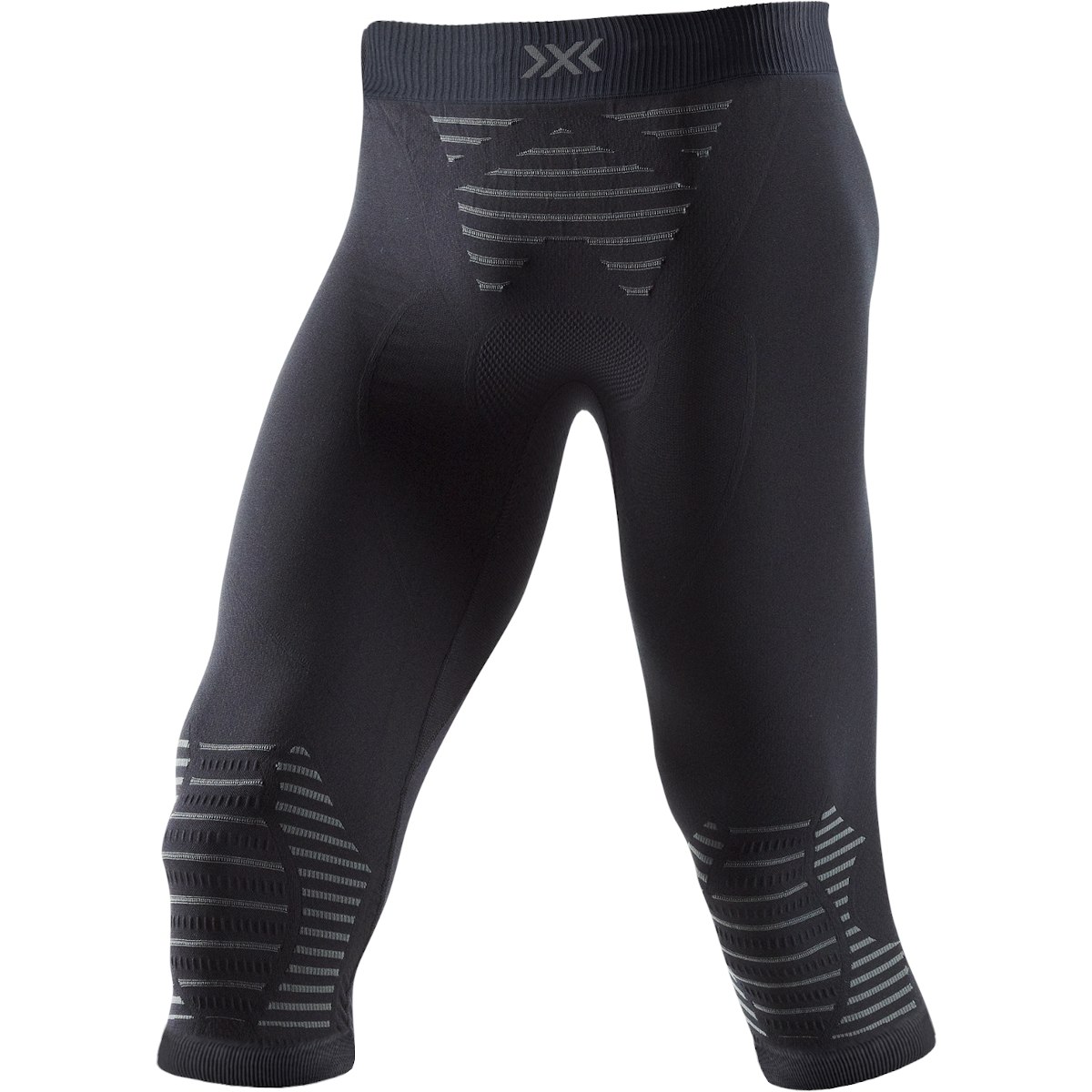 Picture of X-Bionic Invent 4.0 3/4 Pants for Men - black/charcoal