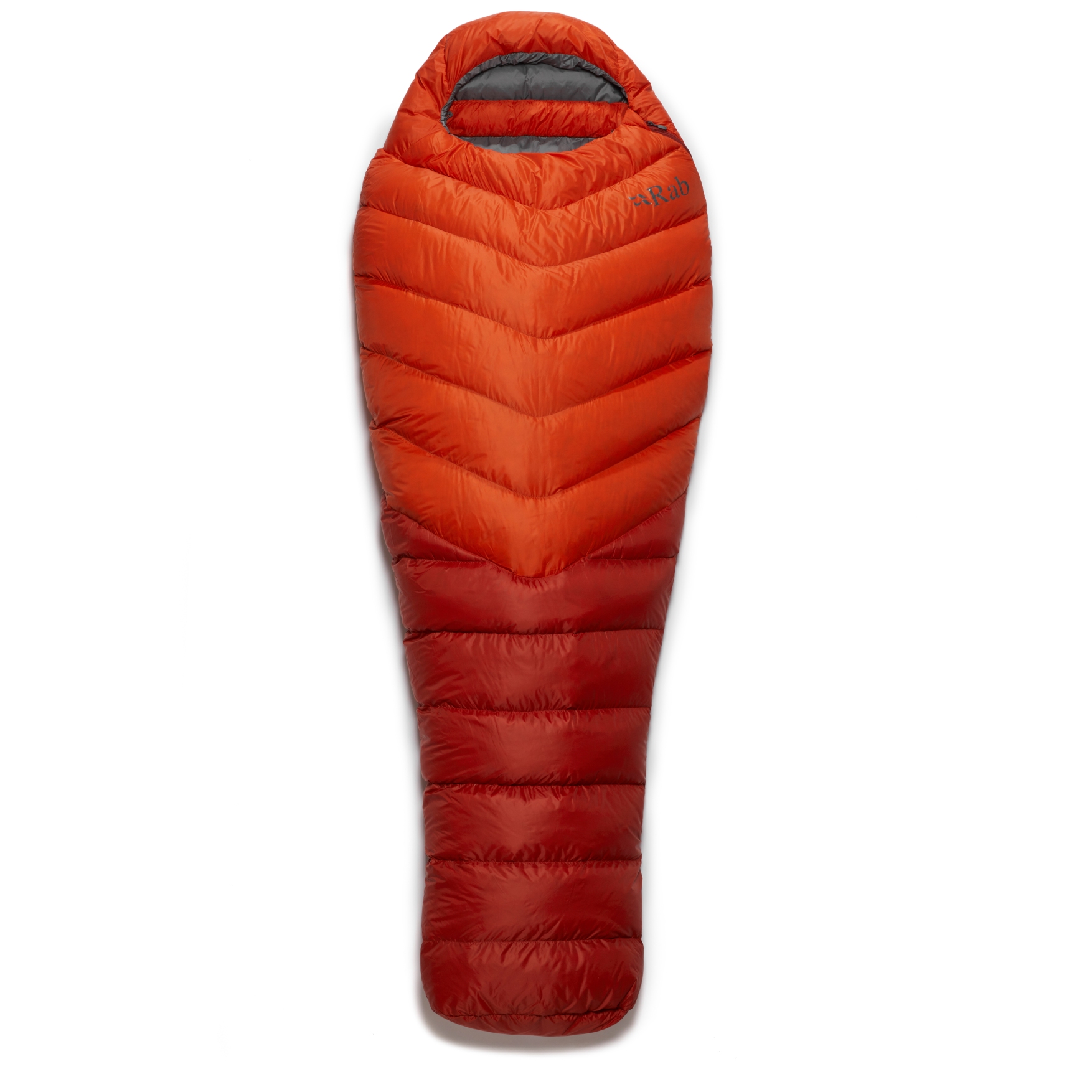 Bild von Rab Alpine 200 Daunen Schlafsack - Normal - RV rechts - firecracker