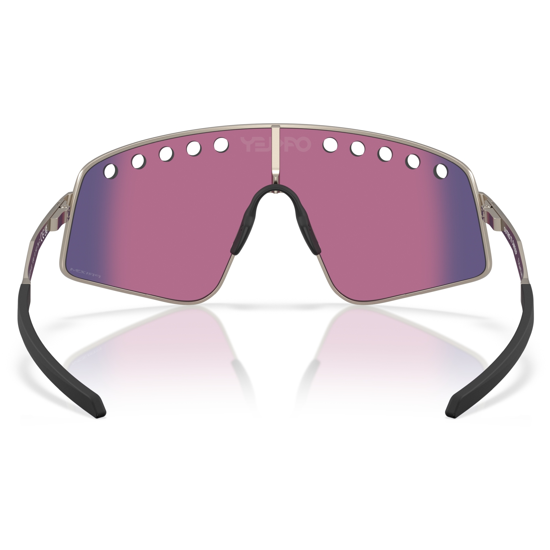 Oakley Sutro TI Sweep Glasses - Matte Gunmetal/Prizm Road - OO6025