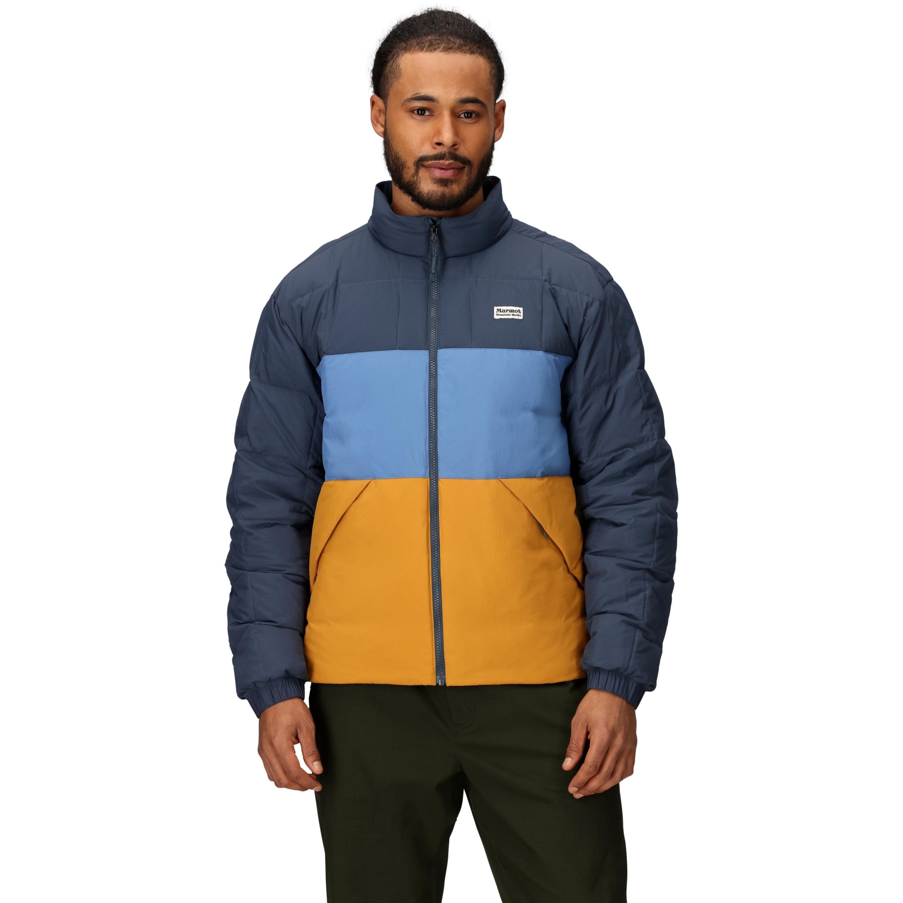 Marmot Ares Jacket Men - thunderhead/rain cloud/honey glaze | BIKE24