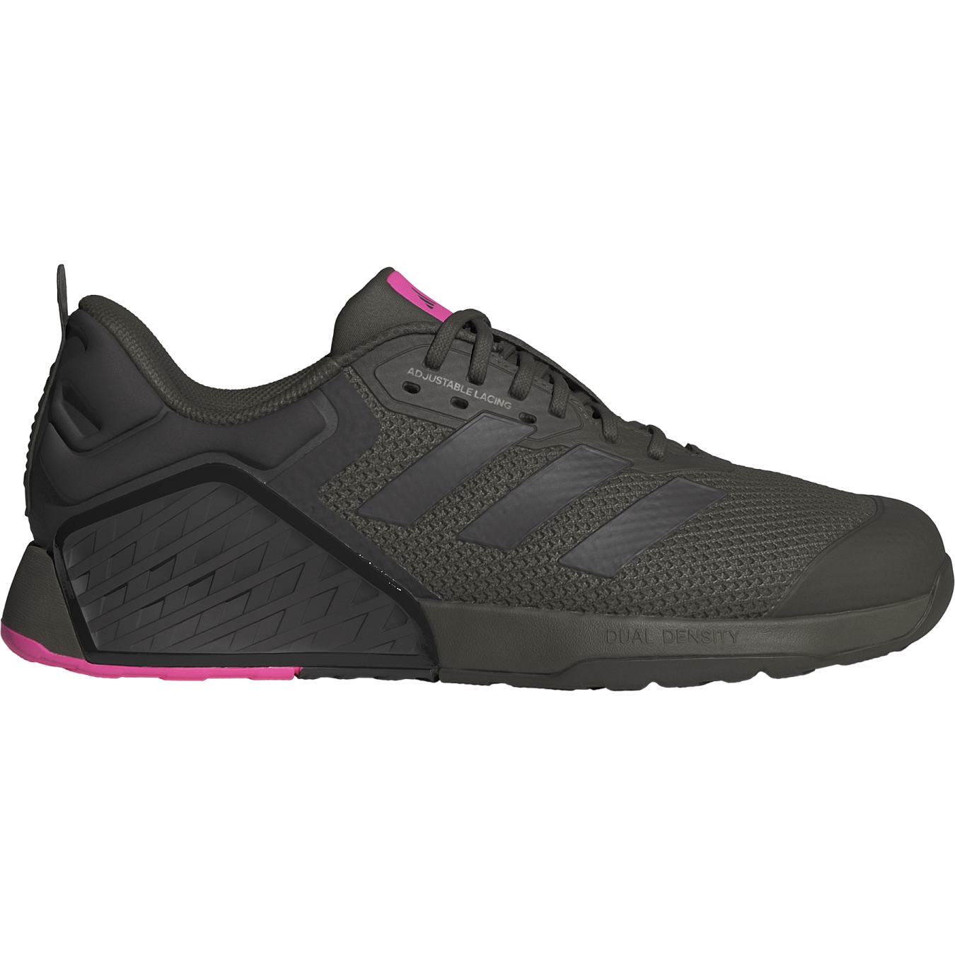 adidas Dropset 3 Trainer Fitness Schuhe Herren shadow olive core black lucid pink ID8630