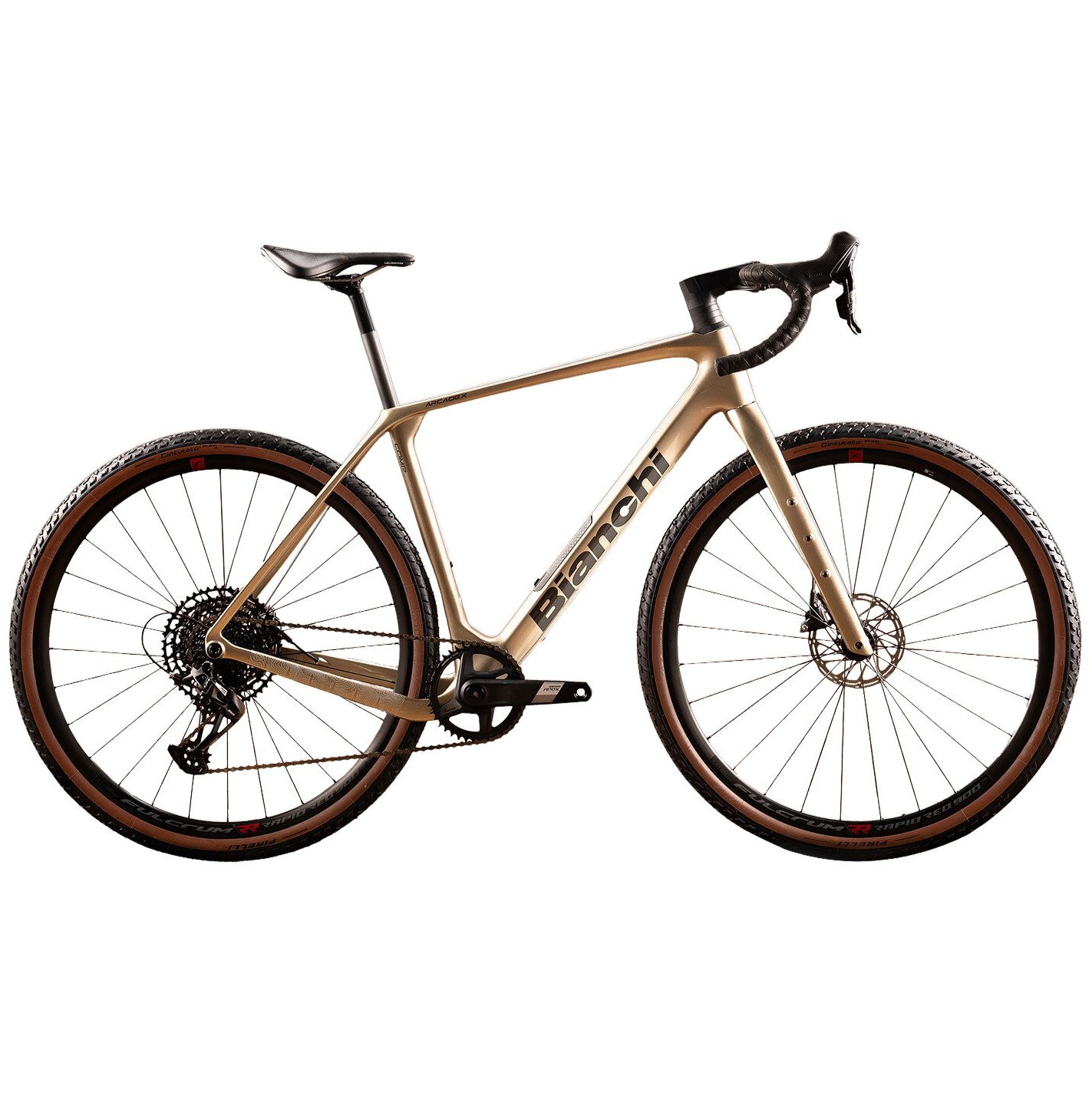 Produktbild von Bianchi ARCADEX COMP Velomann - Apex - Carbon Gravel Bike - 2025 - metal sand / graphite glossy
