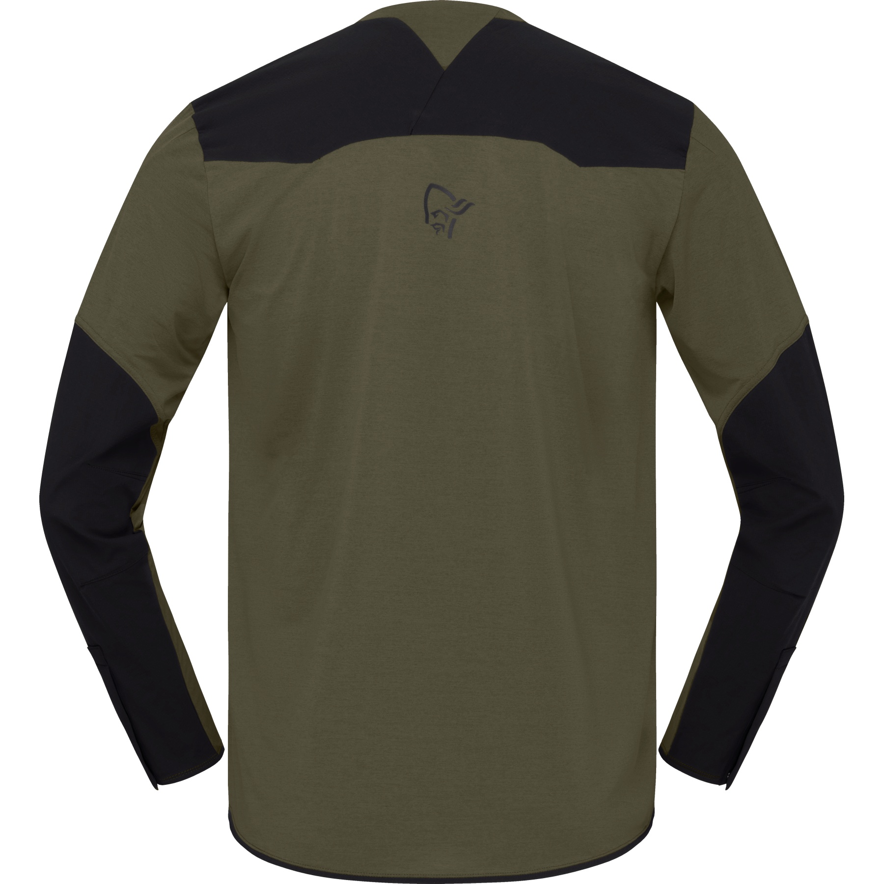Norrona skibotn equaliser tech Long sleeve Shirt Men - Olive Night
