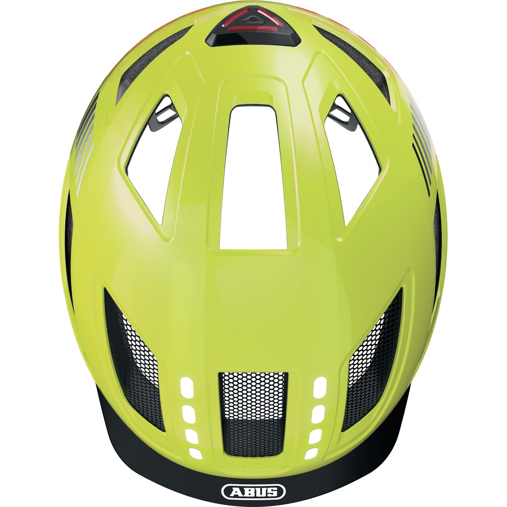 ABUS Hyban 2.0 LED Helm - signal silver