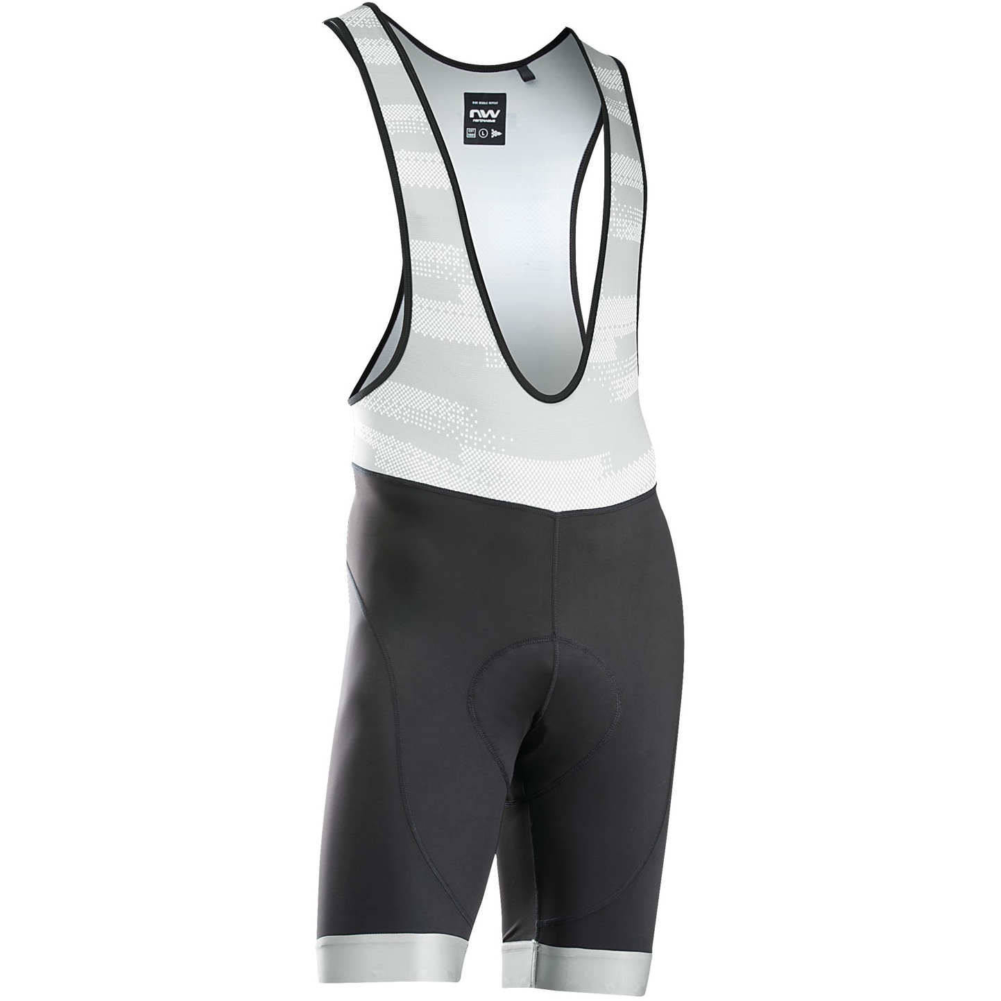Produktbild von Northwave Active Evo Trägershorts Herren - schwarz/light grey 03