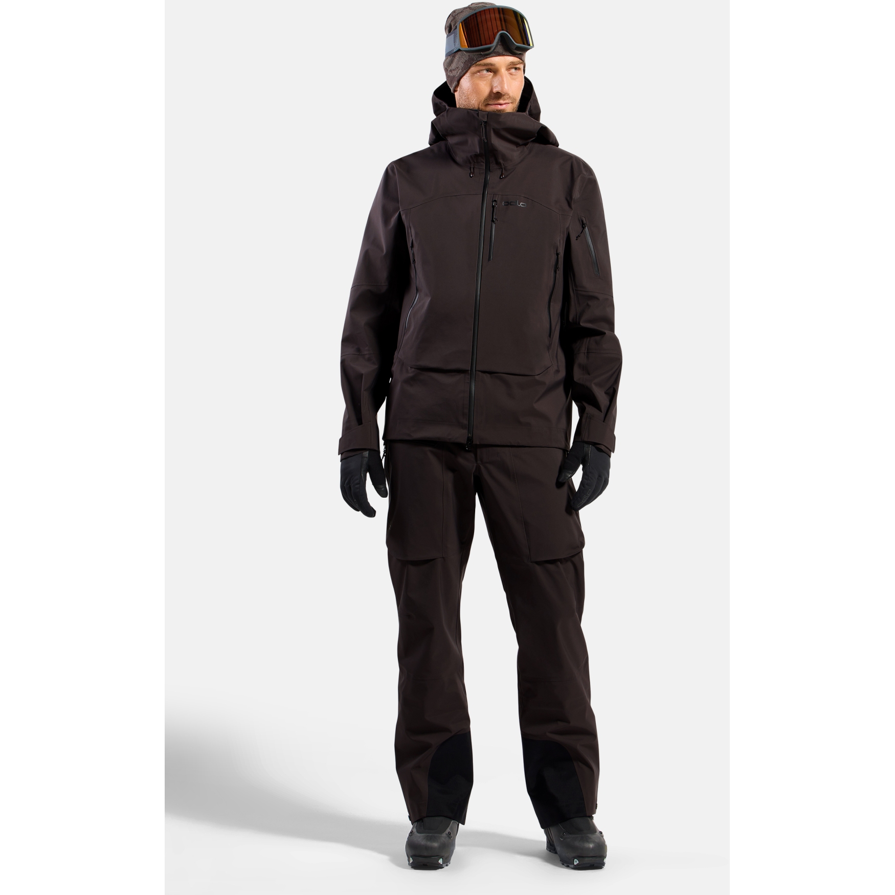 Odlo X-Alp 3L Hardshell Jacket Men - espresso | BIKE24