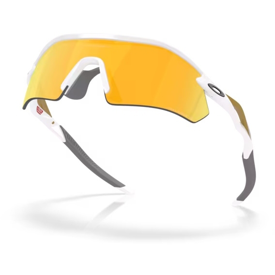 Oakley Radar Plate Glasses - Polished White/Prizm 24K