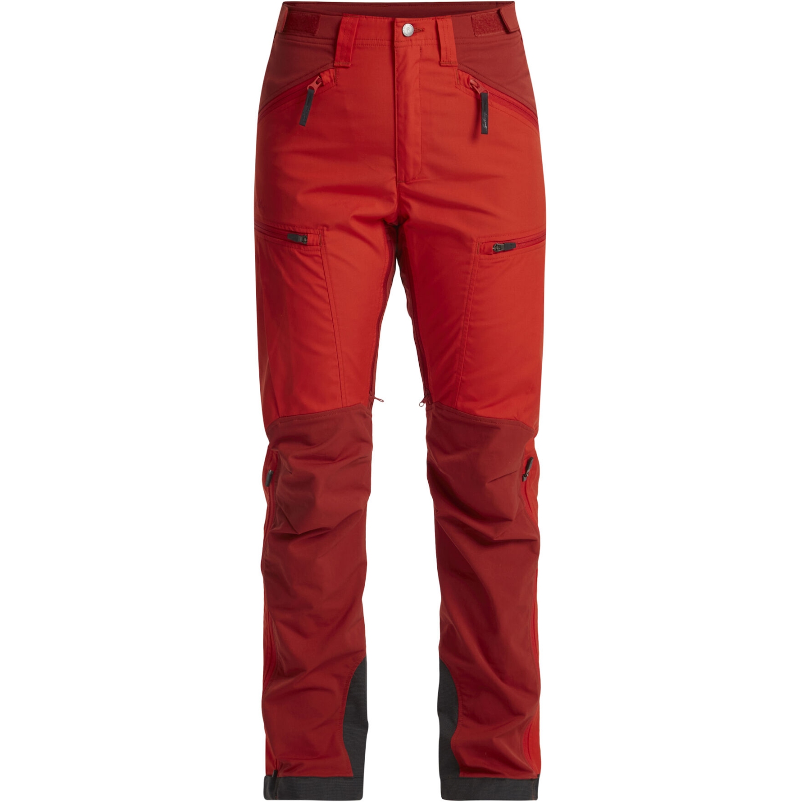 Picture of Lundhags Makke High Waist Hiking Pants Women - Lively Red/Mellow Red 252