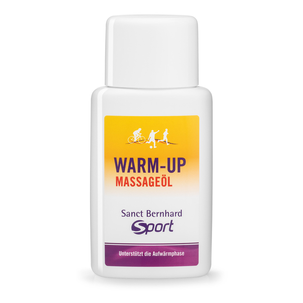 Productfoto van Sanct Bernhard Sport Warm-up Massage Oil - 100ml