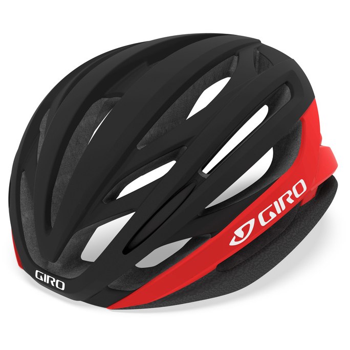 Produktbild von Giro Syntax MIPS Helm - matte black / bright red