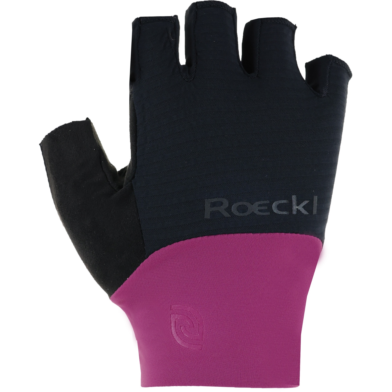 Produktbild von Roeckl Sports Brixen Fahrradhandschuhe - black/posh pink 9303