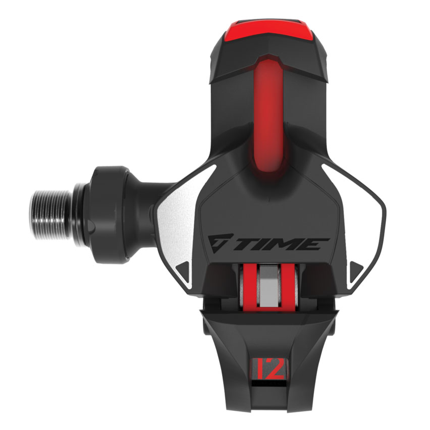 Produktbild von Time XPRO 12 Titan Carbon Pedal - schwarz / rot
