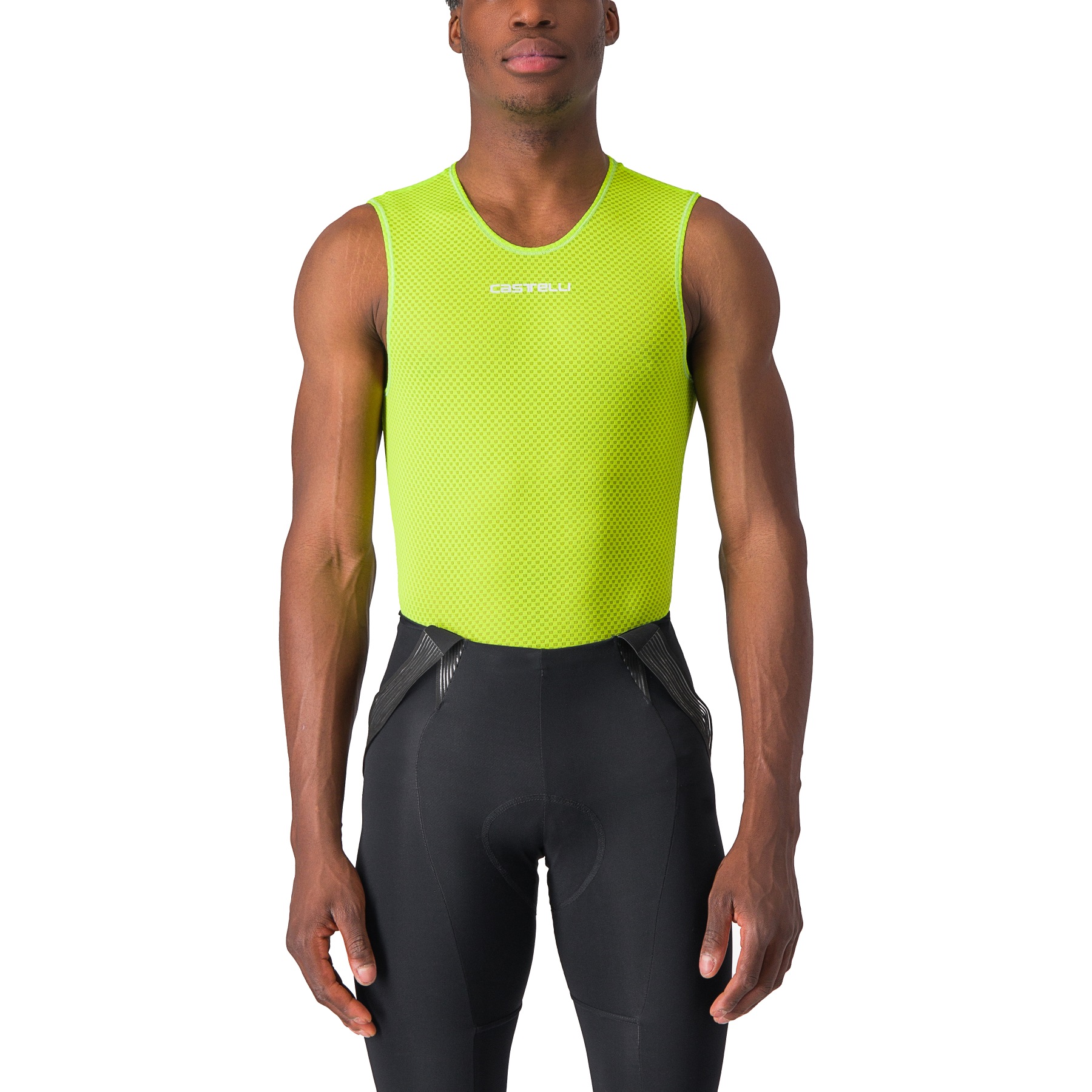 Foto de Castelli Camiseta Interior sin Mangas Hombre - Pro Mesh 2.0 - electric lime 383