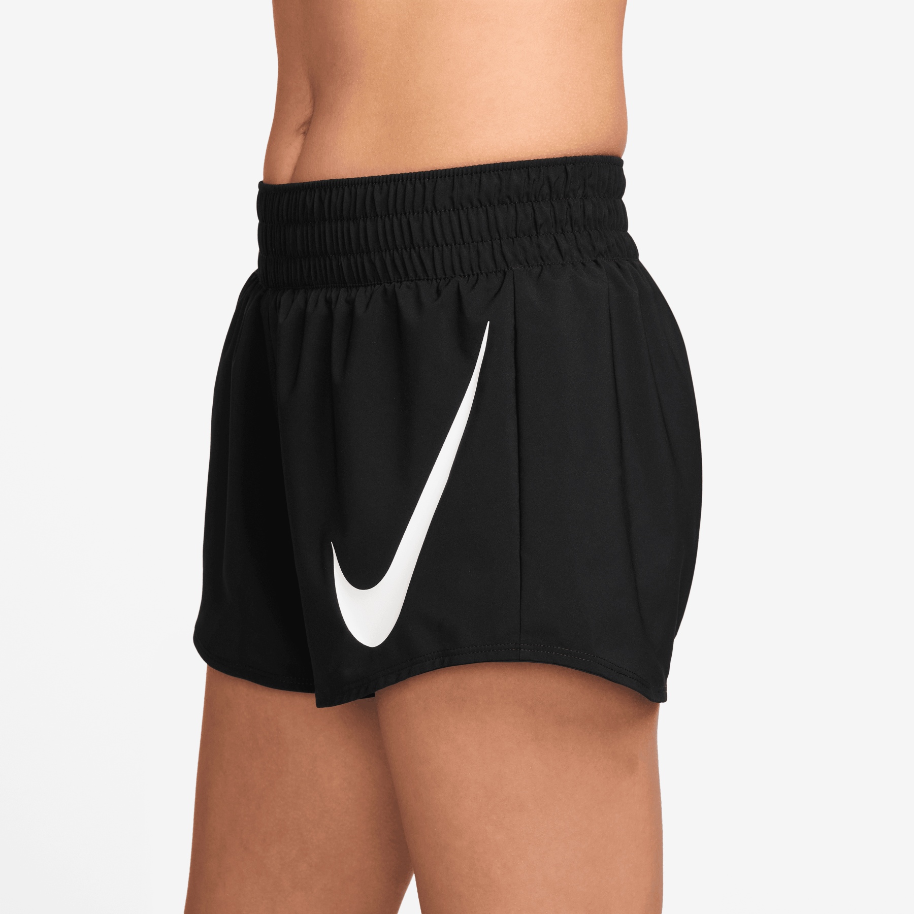 black and white nike shorts womens