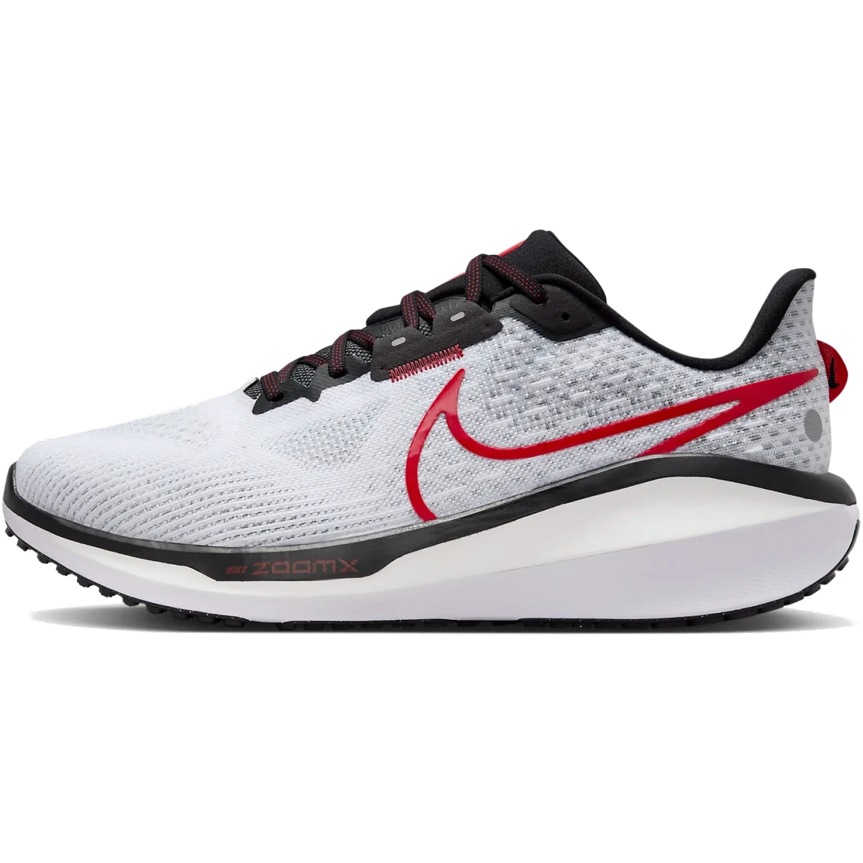 Nike Vomero 17 Laufschuhe Herren white black fire red platinum tint FB1309 103