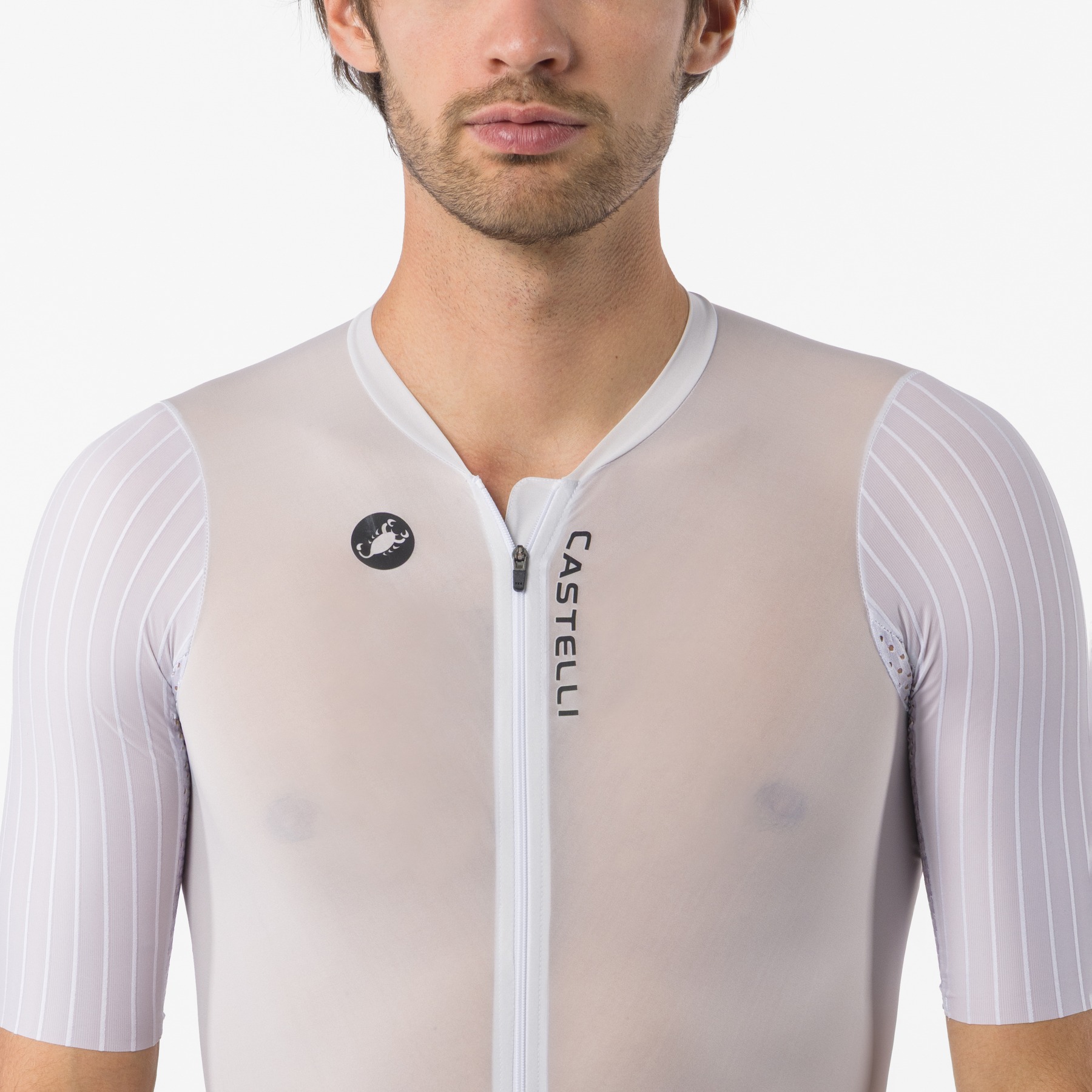 CASTELLI PR 2 Speed Suit – Men's Light Black, M – Aero Triathlon