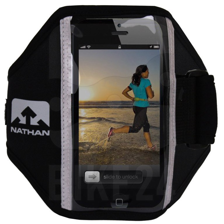 Produktbild von Nathan Sports Super 5k Smartphone Armband - Schwarz