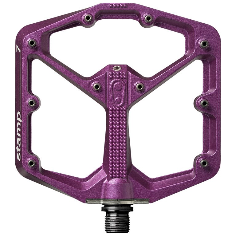 Picture of Crankbrothers Stamp 7 Large Flat Pedals - purple