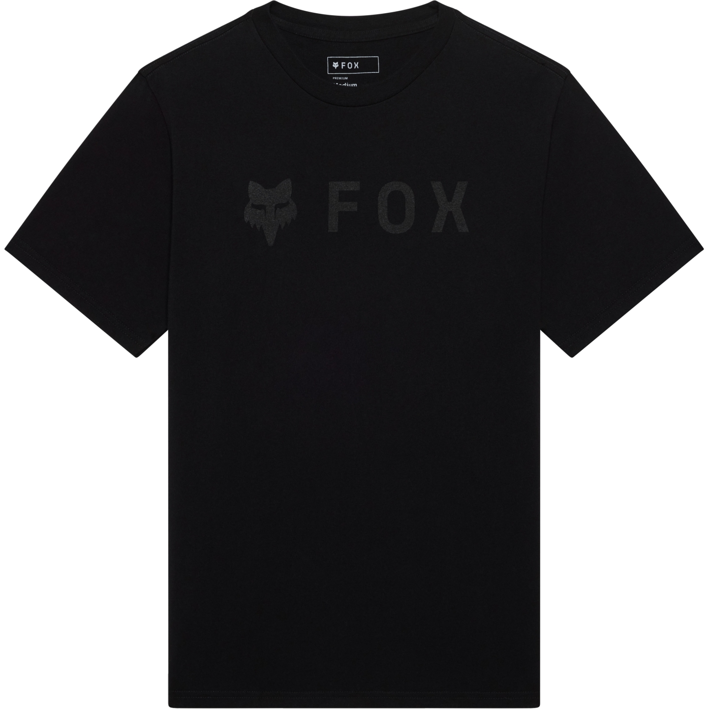 Мужская футболка с коротким рукавом FOX Absolute 195 Original - черный/black black