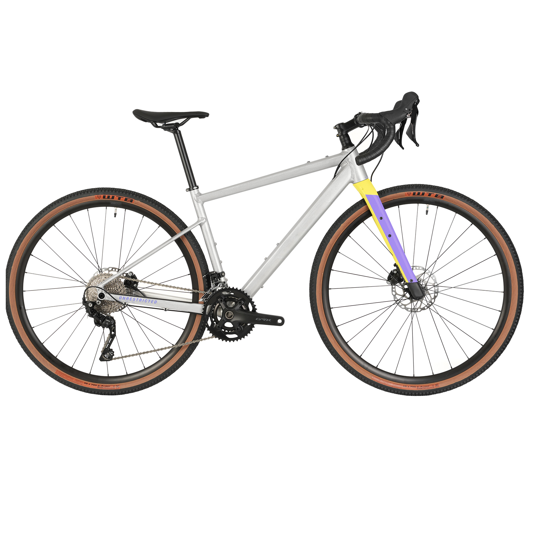 Produktbild von BMC URS AL TWO - Gravel Bike - raw alloy / yellow